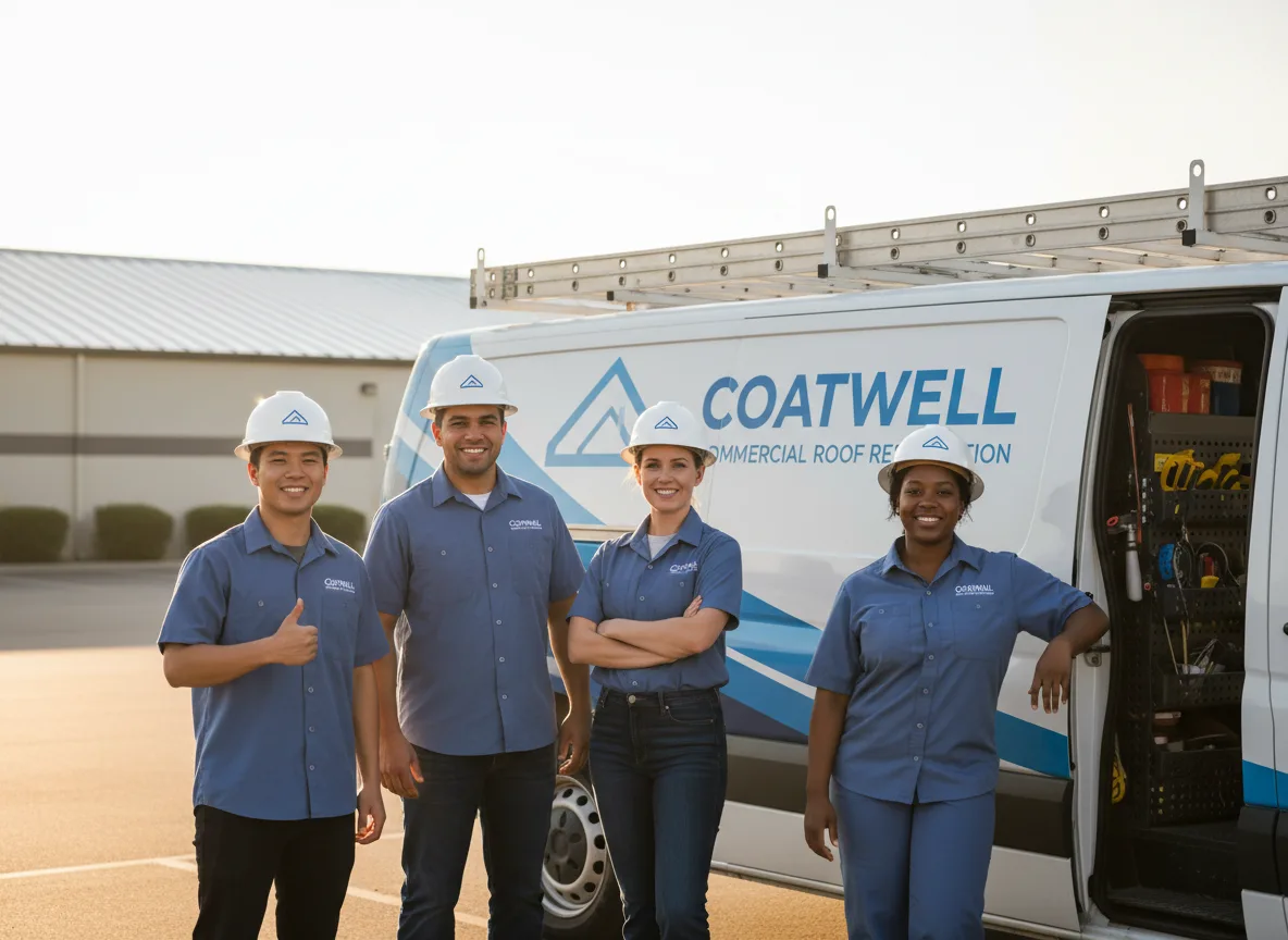 Commercial roof coating company in Bradford, AR